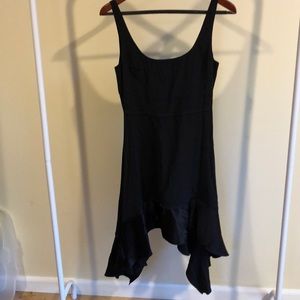 Elizabeth and James Silk Portia Black Dress